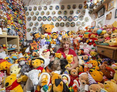 《世界最大的維尼世界》被8千多隻維尼淹没的家～