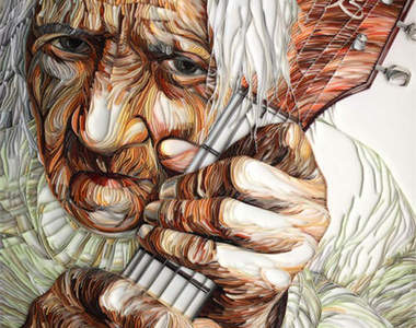 《紙雕藝術》跟想像中的紙調不一樣~雕起來超夢幻~