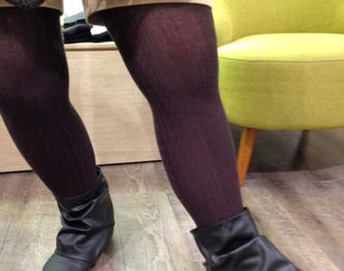 美麗過秋冬 《肉肉腿》必備品遮瑕過膝靴　~(＿△＿)~