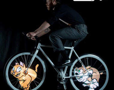 自行車《動畫車輪》轉吧~轉吧~七彩小車輪♫