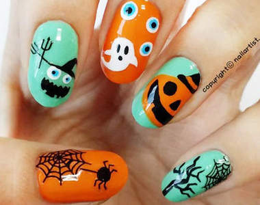 指彩系列《萬聖節》沒天分就認命買甲貼吧...(笑)