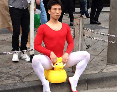 《站前體操男》太過招搖的下場果然是...（苦笑）