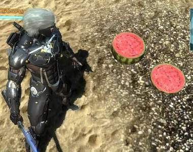 《潛龍諜影崛起：再復仇》自由切斷平面秀　破你個大西瓜（？）