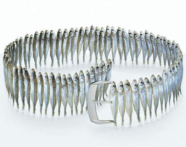 食物結合時尚單品 餓了就抓起來啃一口吧（誤）