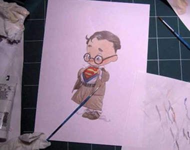 超Q《兒童版英雄人物》看起來都不威猛了XD