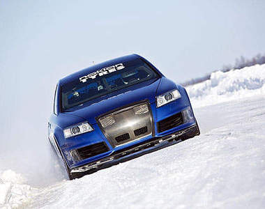 Nokian輪胎加持《Audi RS6》打破車車冰上最速紀錄～
