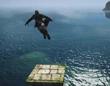 《刺客教條4:黑旗》最新遊戲影片公開 這次是跳海喔(無誤)