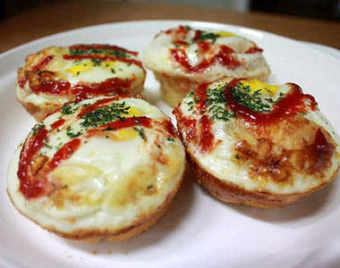 黃金《雞蛋塔》真的有一顆蛋在裡面喔~