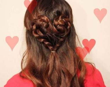 髮型系列《愛心辮》只要人對了天天都是情人節♥