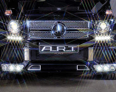 A.R.T.改造《賓士G-Class》閃到不行的超暴力越野車~