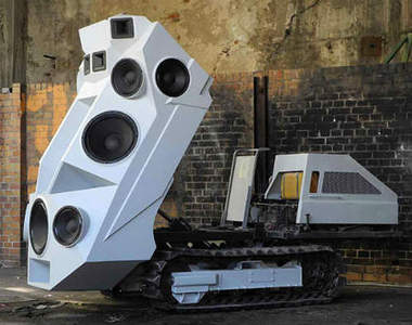 超霸氣《坦克音響喇叭》 到底是喇叭還是坦克阿～(嗯？)