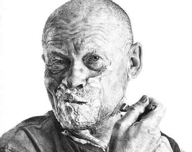 擬真《鉛筆素描》鏡中的自己原來是長這樣子滴！