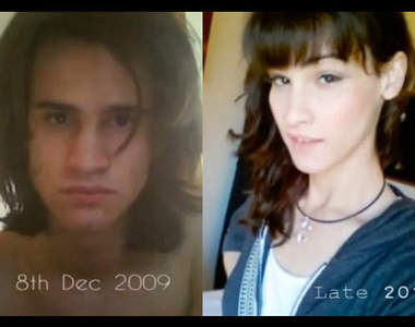 俊男變美女 30個月的臉部轉性影像紀錄