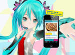 日本達美樂推出《Domino’s App feat. 初音未來》APP手機軟體~ 日本達美樂推出《Domino’s App feat. 初音未來》APP手機軟體~