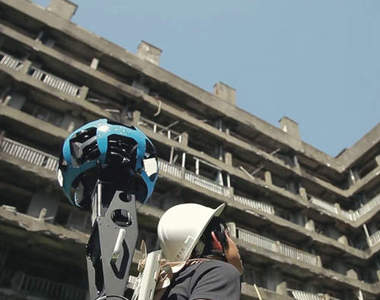 軍艦島XGoogle街景　上網就可以探索這海上巨型的人造廢墟