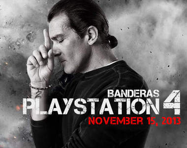 演員《安東尼奧班德拉斯》與《PS4》的相關性是~?(扶額)