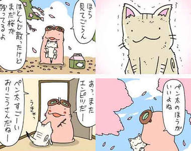 【淚腺注意】貓的網路漫畫　直到愛貓離去的那一天......