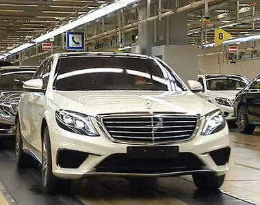 新一代《賓士S-Class》性能版S63 AMG意外曝光～