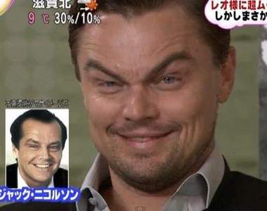 《李奧納多狄卡皮歐》在日本大受歡迎的談話秀模仿記