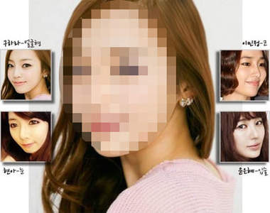 2013韓國《四大美女部位合成圖》~真的有這種人存在嗎?