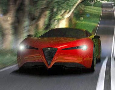 《愛快羅密歐Stradale概念車》等不及想接班限量超跑？