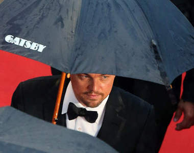《大亨小傳》開幕 坎城影展大雨中登場