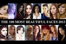 2013《世界100美顏排行榜》今年的第一名來自... 2013《世界100美顏排行榜》今年的第一名來自...