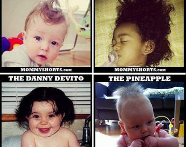 《寶寶失控髮型》算是爸媽的樂趣之一？XD