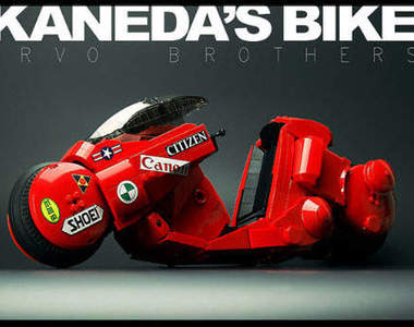 超經典《阿基拉》樂高摩托車  完成度超高阿