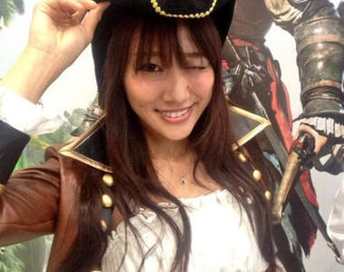 UBIDAY2013展 春那美希的海賊風COSPLAY真讚
