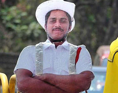 印度紙板警察　人手不夠的話就靠這個來支援啦～