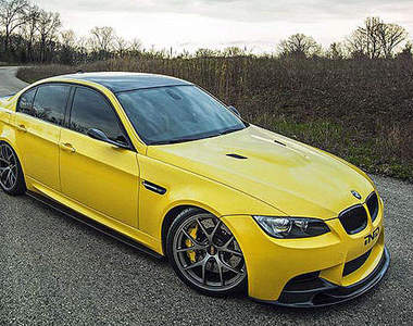 iND改造《BMW M3》可別看走眼把它當小黃喔～