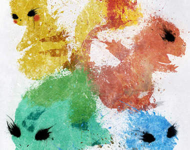 《潑墨風繪圖》別有一番風味