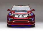 神力女超人版《Kia Sportage》紐約車展驚奇現身~ 神力女超人版《Kia Sportage》紐約車展驚奇現身~