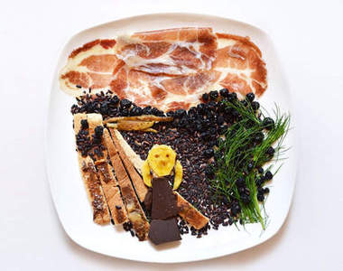 《擺盤藝術》原來食物還能這擺阿~
