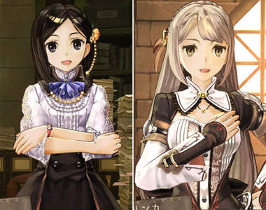 愛絲卡＆羅吉的鍊金工房　前作百合組還在一起呀♥