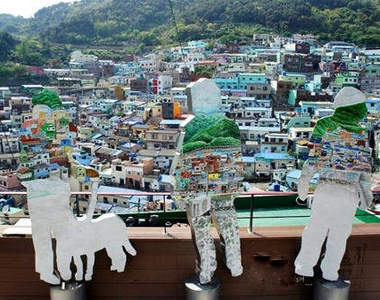 《釜山積木村》又一個拍照的好去處～