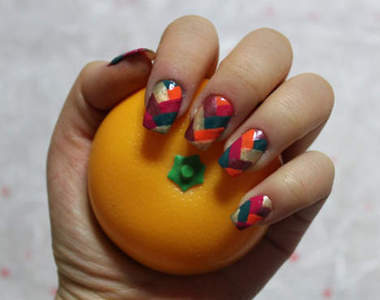 指彩系列《撞色編織》可以把尺拿出來畫嗎（抖）