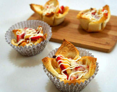 《水果吐司派》酸酸甜甜好滋味~❤