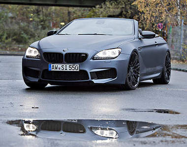 馬力705匹《BMW M6敞篷車》消光灰勁裝超殺氣