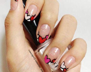 指彩系列《塗鴉感愛心》超簡單但很可愛♥