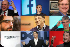 2013富比士Forbes選出身價最高的《科技富豪TOP 10》 2013富比士Forbes選出身價最高的《科技富豪TOP 10》