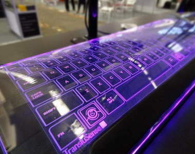超科幻《透明玻璃鍵盤Luminae 》老闆!我要買這一款啦~