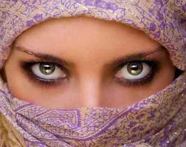 超神祕《阿拉伯女性》蒙面+電眼 另類的美麗