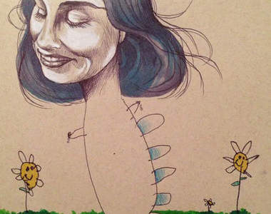 可愛《四不像插畫》這到底是在畫人還是在畫蟲啊？