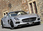 INDEN Design改造《賓士SLS AMG》馬力635匹火辣上空尤物~ INDEN Design改造《賓士SLS AMG》馬力635匹火辣上空尤物~