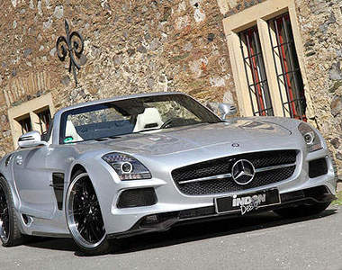 INDEN Design改造《賓士SLS AMG》馬力635匹火辣上空尤物~