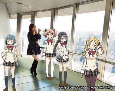 《魔法少女小圓》專屬角色相機~可以跟角色一起合照了~