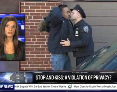 NYPD新政策《可疑就親一個♥》你覺得這有可能嗎(翻桌)