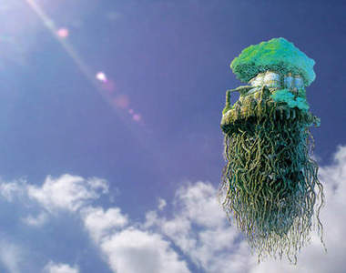 大阪一天來回《友島》長得很像天空之城